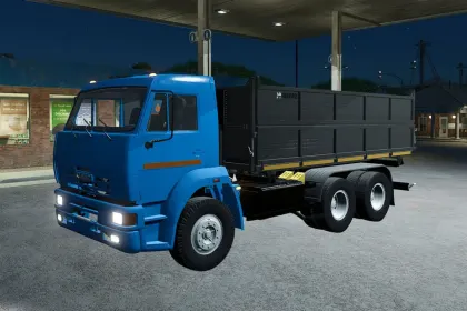 Вантажівка KAMAZ-45143 для Farming Simulator 25 — 2