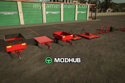 Легендарний пак обладнання Winton Machinery Pack V1.0.0.0 для FS25 — косарки, вила, вилки, борони та причіп — 1