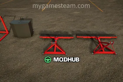 Легендарний пак обладнання Winton Machinery Pack V1.0.0.0 для FS25 — косарки, вила, вилки, борони та причіп — 2