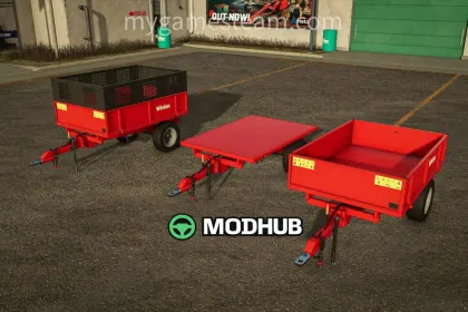 Легендарний пак обладнання Winton Machinery Pack V1.0.0.0 для FS25 — косарки, вила, вилки, борони та причіп — 5