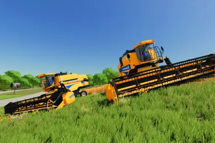Harvester New Holland TC 5070 for Farming Simulator 22