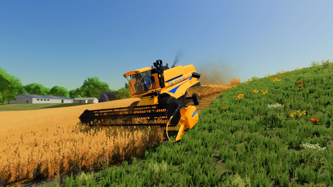 Mähdrescher New Holland TC 5070 für Farming Simulator 22