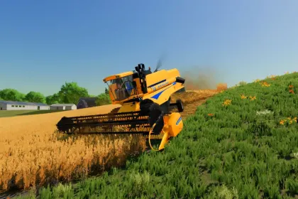 Mähdrescher New Holland TC 5070 für Farming Simulator 22 — 2