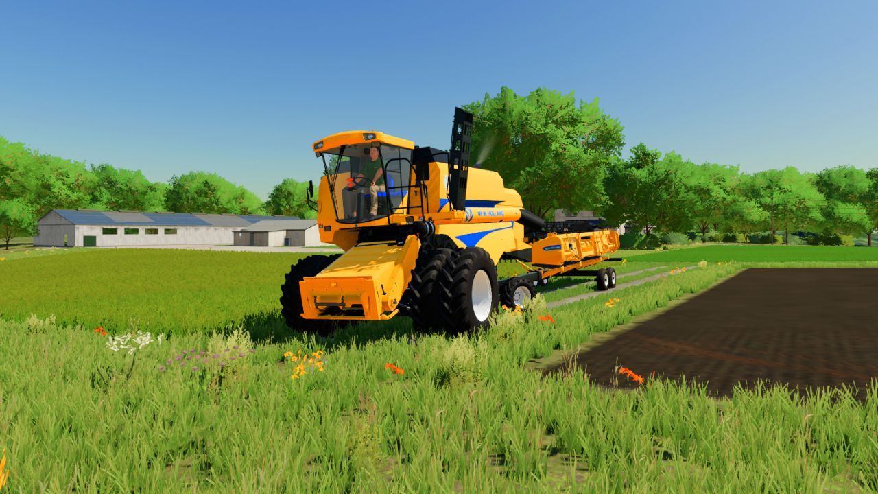 Mähdrescher New Holland TC 5070 für Farming Simulator 22
