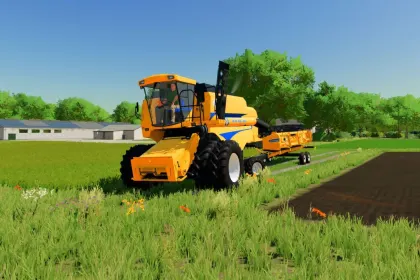 Mähdrescher New Holland TC 5070 für Farming Simulator 22 — 3