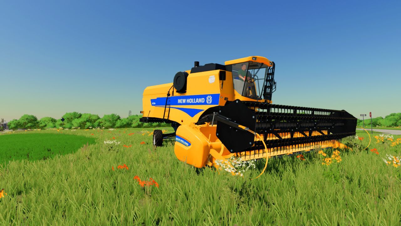 Mähdrescher New Holland TC 5070 für Farming Simulator 22