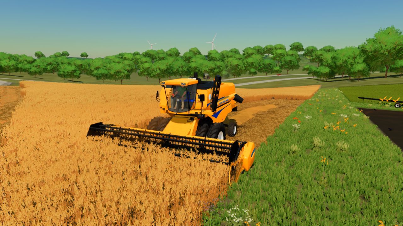 Mähdrescher New Holland TC 5070 für Farming Simulator 22