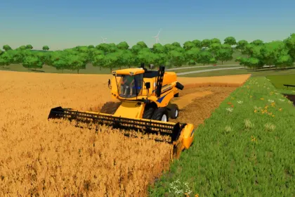 Mähdrescher New Holland TC 5070 für Farming Simulator 22 — 5
