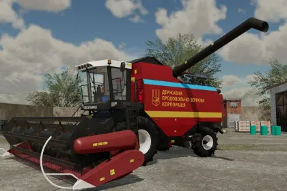 Mähdrescher Palesse GS12 für Farming Simulator 22 — 1