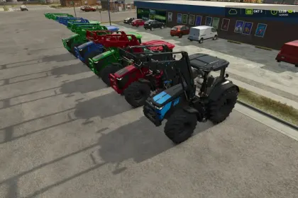 Трактор John Deere 7R з фронтальним навантажувачем для Farming Simulator 25 — 3