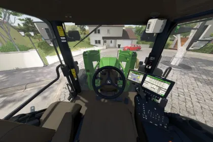 Трактор John Deere 7R з фронтальним навантажувачем для Farming Simulator 25 — 5