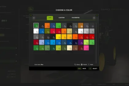 Трактор John Deere 7R з фронтальним навантажувачем для Farming Simulator 25 — 6
