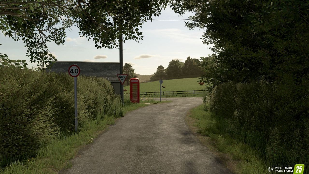 Карта Witcombe Park Farm для Farming Simulator 25