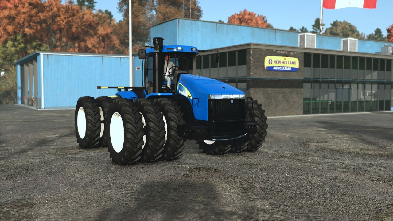 Трактор New Holland TJ/T9000 для Farming Simulator 25