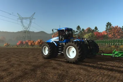 Трактор New Holland TJ/T9000 для Farming Simulator 25 — 3
