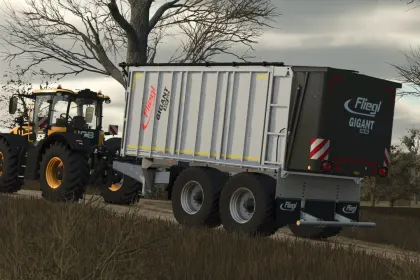 Rozrzutnik obornika Fliegl ASW 261 do Farming Simulator 25