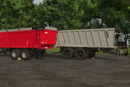 Причіп Krampe Rambody 750 для Farming Simulator 25