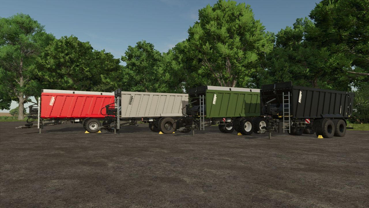 Przyczepa Krampe Rambody 750 do Farming Simulator 25