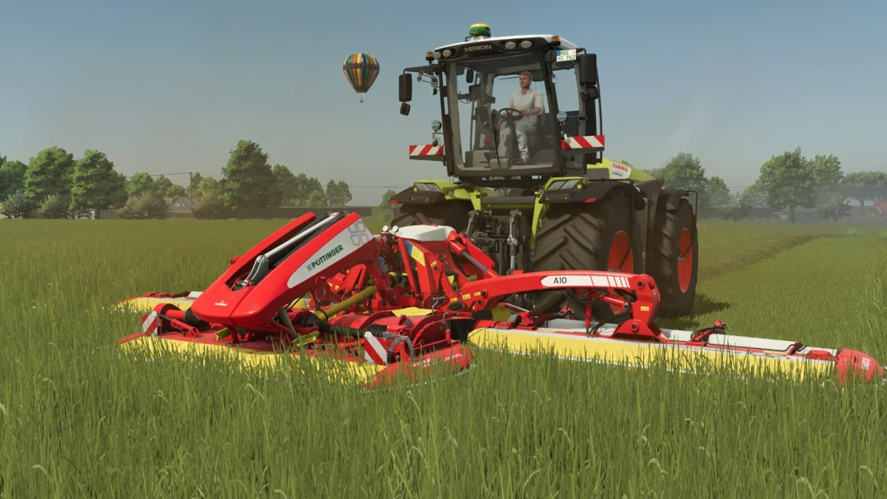 Косарка Pöttinger Novacat Reverse Pack для Farming Simulator 25