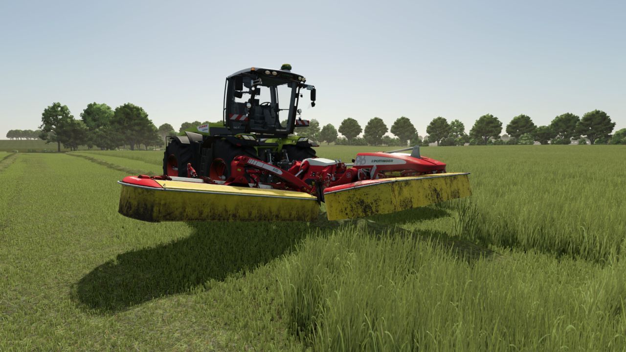 Косарка Pöttinger Novacat Reverse Pack для Farming Simulator 25