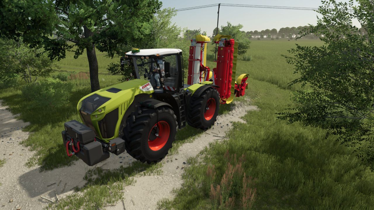 Косарка Pöttinger Novacat Reverse Pack для Farming Simulator 25
