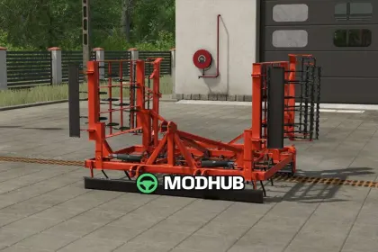 Mod na Nowy Kultywator Satex 5m do FS25 — Szerokość 5 m i Wysoka Prędkość — 2