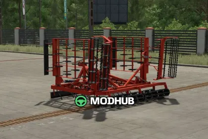 Mod na Nowy Kultywator Satex 5m do FS25 — Szerokość 5 m i Wysoka Prędkość — 3