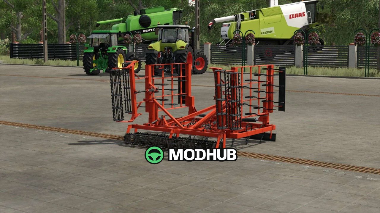 Mod na Nowy Kultywator Satex 5m do FS25 — Szerokość 5 m i Wysoka Prędkość