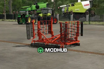 Mod na Nowy Kultywator Satex 5m do FS25 — Szerokość 5 m i Wysoka Prędkość — 4