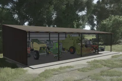 Середня будівля для Farming Simulator 25