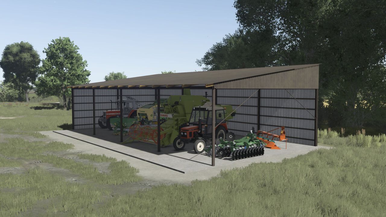 Середня будівля для Farming Simulator 25