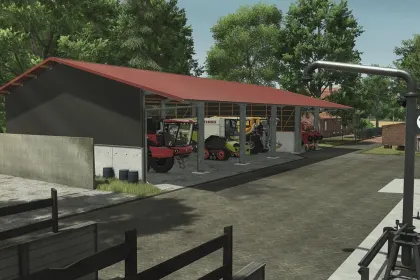 Будівля Промислова Зала для Farming Simulator 25