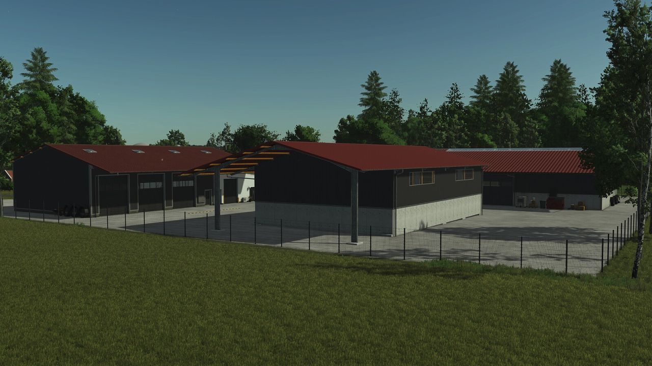 Industriehalle für Farming Simulator 25