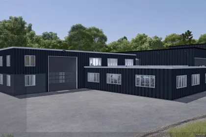 Фабрика пасти Ostereiden для Farming Simulator 25 — 1