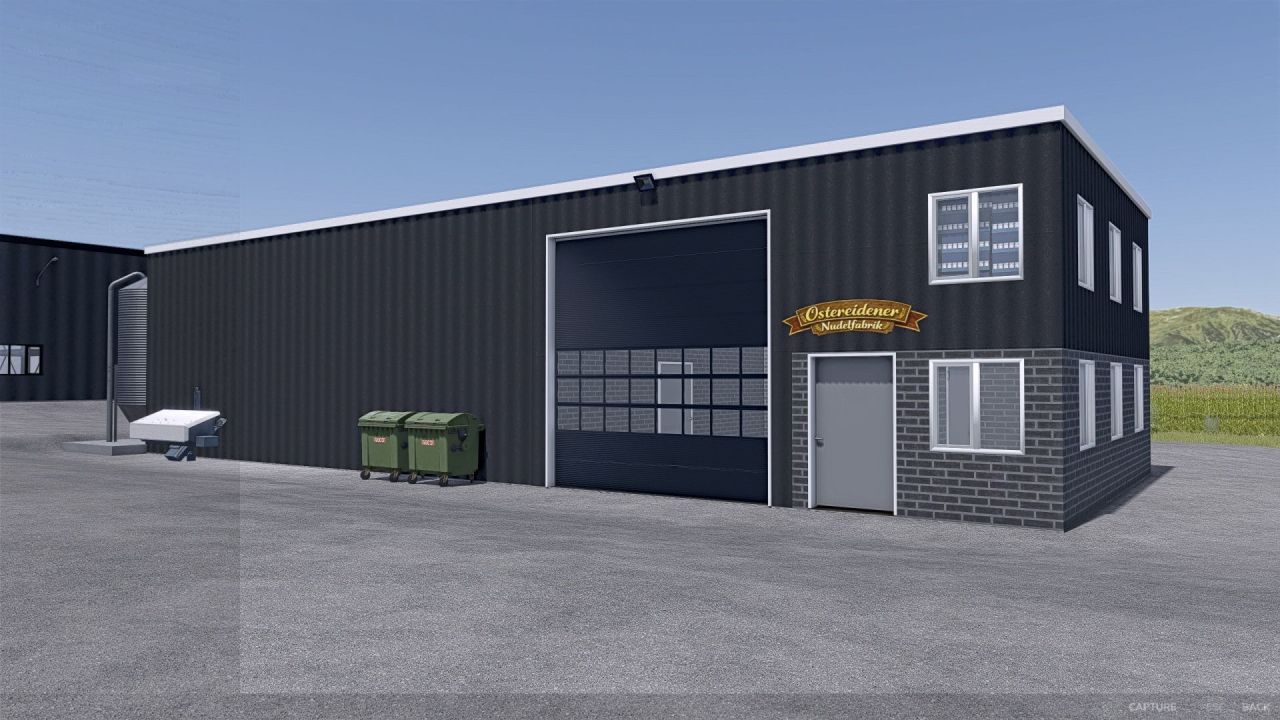 Фабрика пасти Ostereiden для Farming Simulator 25