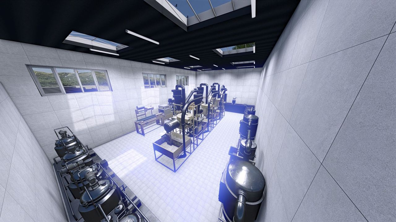 Фабрика пасти Ostereiden для Farming Simulator 25