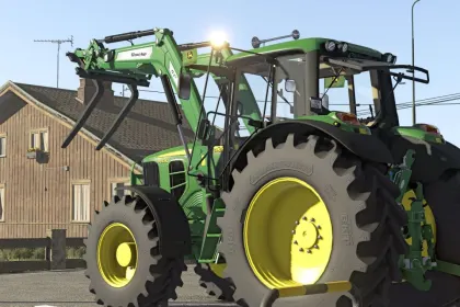Трактор John Deere 6030 Comfort для Farming Simulator 25 — 2