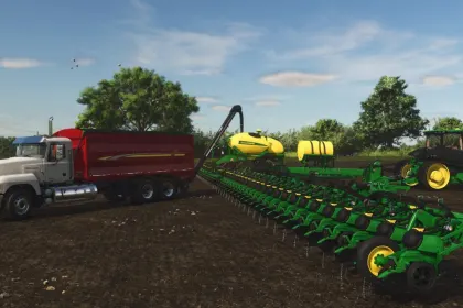 Сівалка John Deere DB120 для Farming Simulator 25 — 5