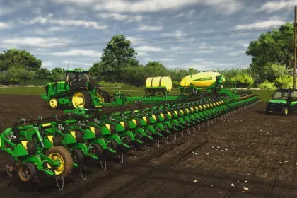 Сівалка John Deere DB120 для Farming Simulator 25 — 6