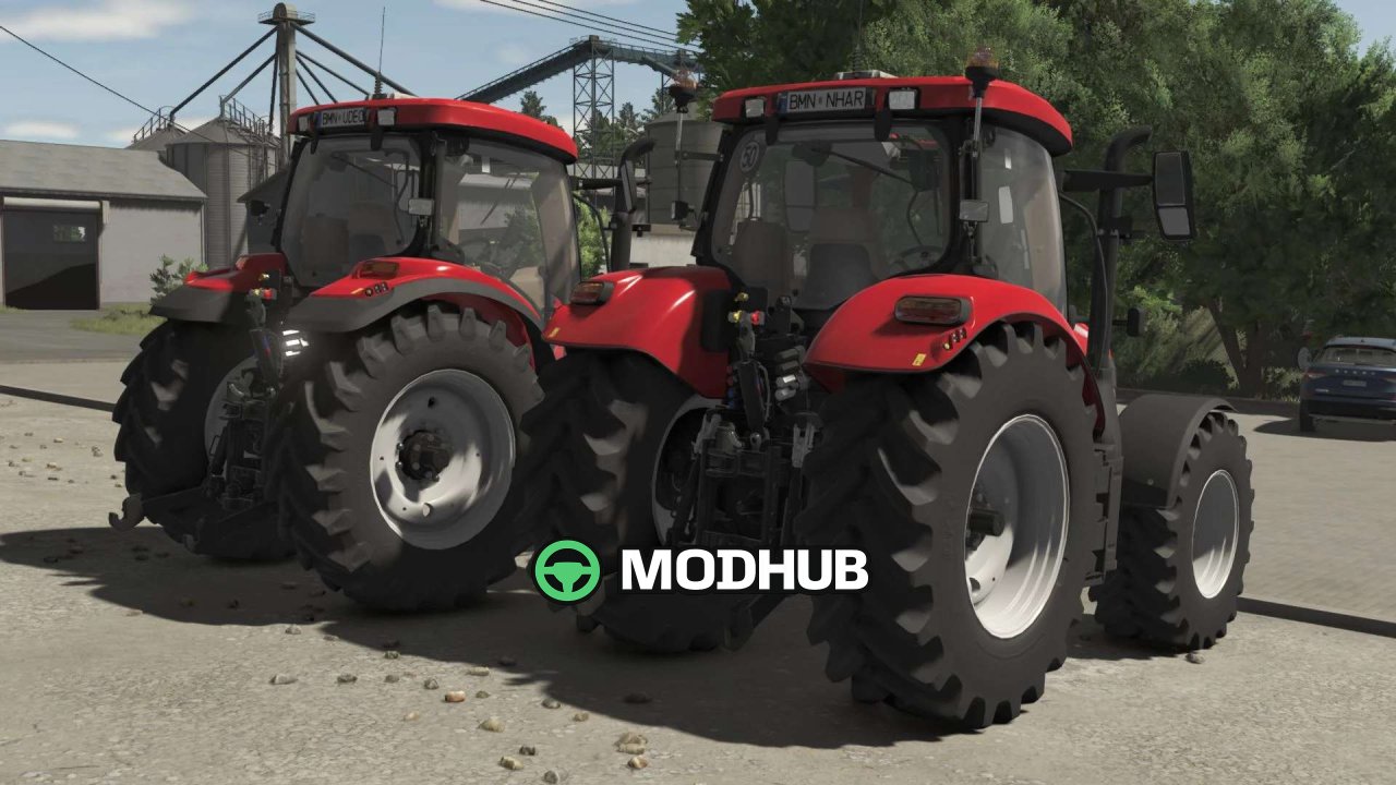 Mod for Powerful Tractor Case IH Maxxum (115/125/140) for FS25 — Fast and Flexible