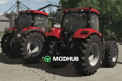 Mod na Potężny traktor Case IH Maxxum (115/125/140) do FS25 — szybki i elastyczny — 1