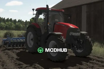 Mod na Potężny traktor Case IH Maxxum (115/125/140) do FS25 — szybki i elastyczny — 2