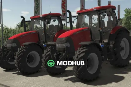 Mod na Potężny traktor Case IH Maxxum (115/125/140) do FS25 — szybki i elastyczny — 3