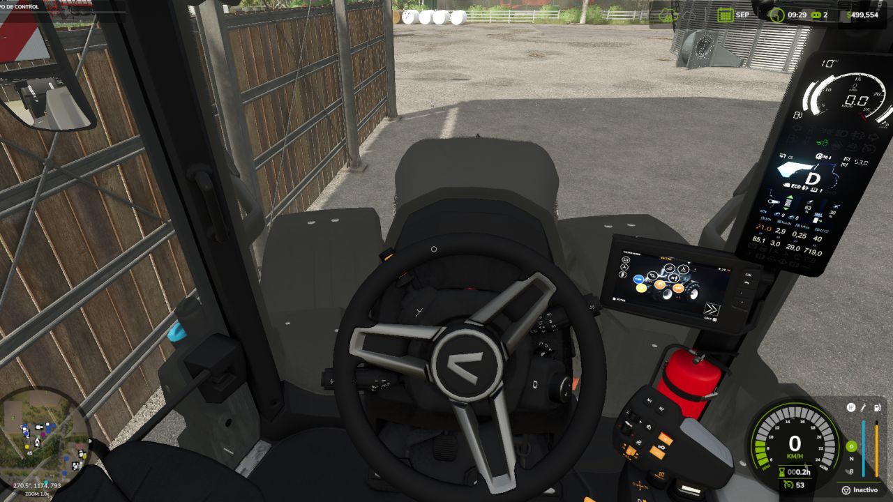 Мод No Steering Wheel PRO для Farming Simulator 25