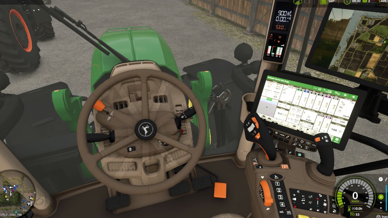 Мод No Steering Wheel PRO для Farming Simulator 25