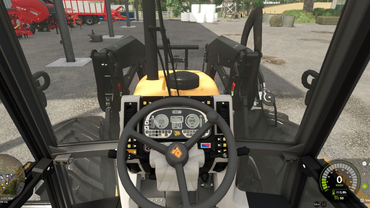 Мод No Steering Wheel PRO для Farming Simulator 25