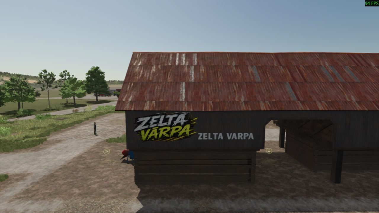 Склад для коренеплодів ZeltaVarpa для Farming Simulator 25