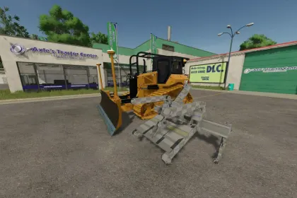 Бульдозер Caterpillar D5 Next Gen для Farming Simulator 25 — 4