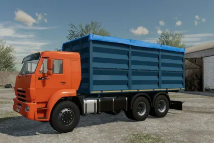 Lkw KamAZ 65115 für Farming Simulator 22