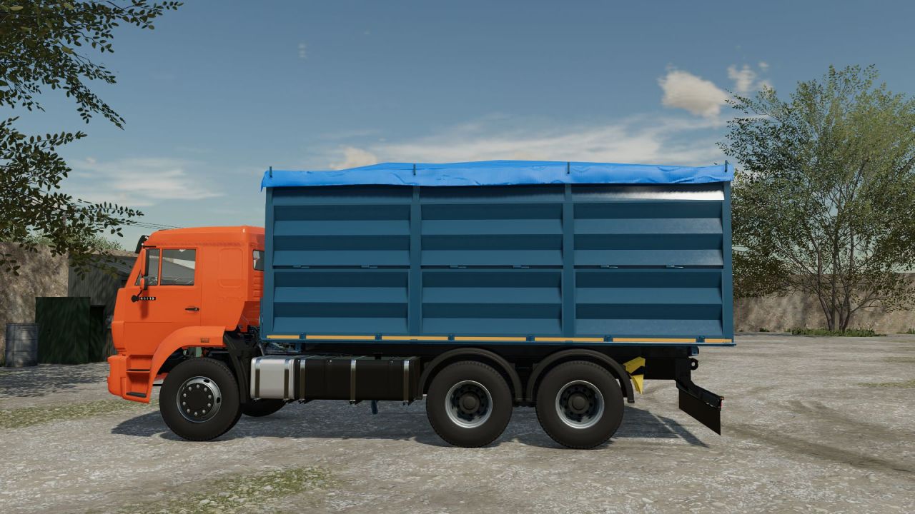 Lkw KamAZ 65115 für Farming Simulator 22